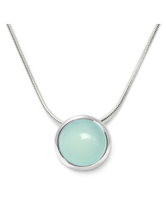 Candy - Srebrny naszyjnik z chalcedonem