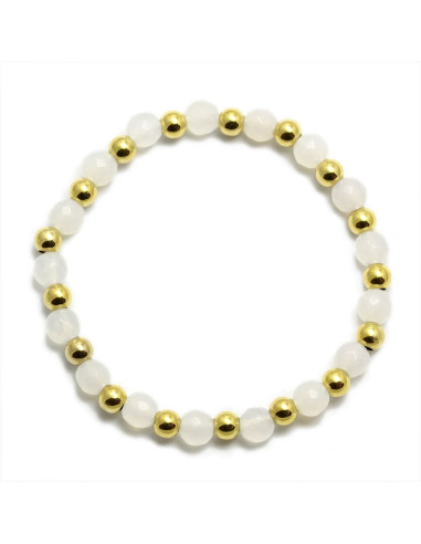 Karma - Bransoletka z chalcedonem