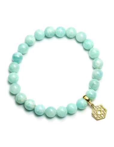 Karma - Bransoletka z amazonitem