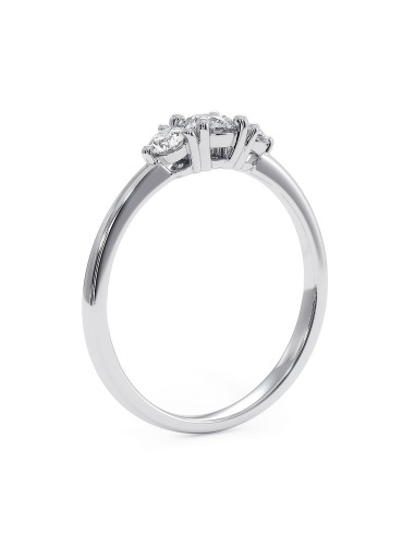 Cocktail - Srebrny pierścionek z granatem i onyksem