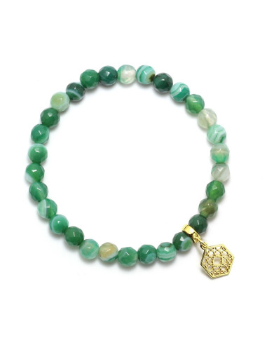 Karma - Bransoletka z agatem