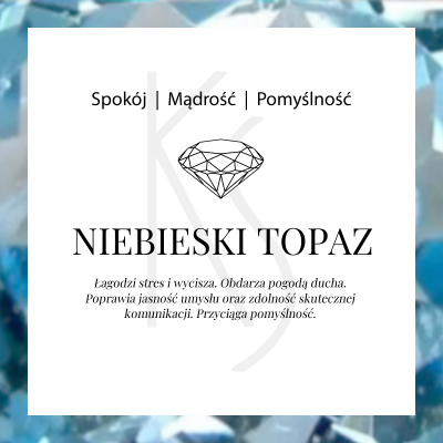 Royal - Srebrny pierścionek z niebieskim topazem