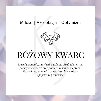 Sydney - Srebrny pierścionek z różowym kwarcem
