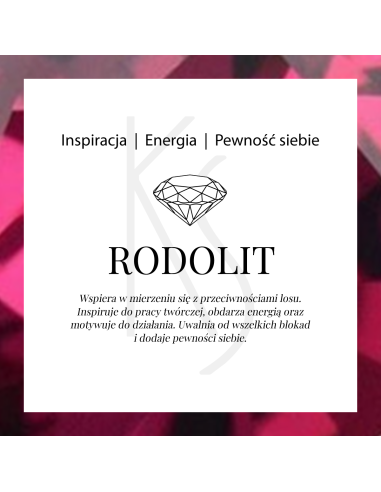 Cocktail - Srebrny pierścionek z kwarcem dymnym i rodolitem