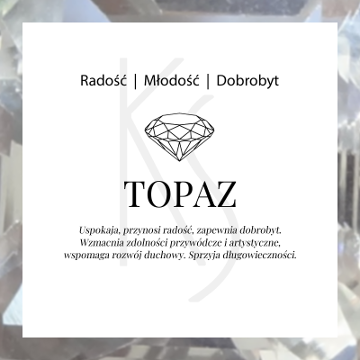 Cocktail - Srebrny pierścionek z onyksem i topazem