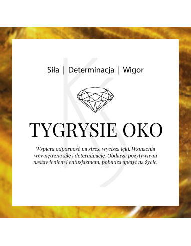 Stone - Srebrny pierścionek z tygrysim okiem