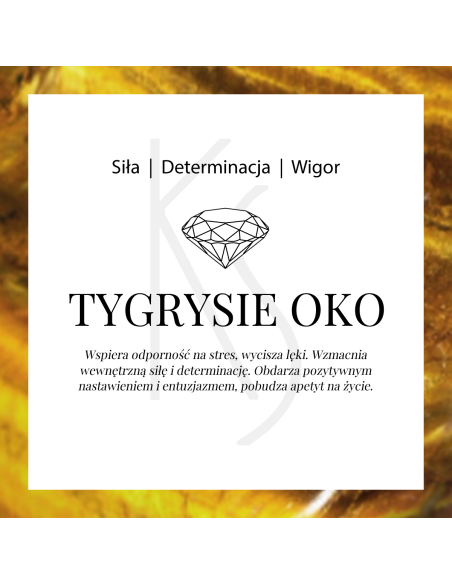 Stone - Srebrny pierścionek z tygrysim okiem