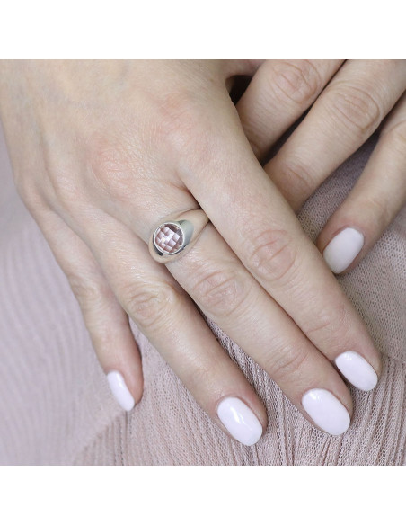 Candy - Sygnet z ametystem