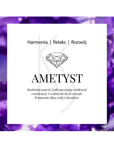 Cocktail - Srebrny pierścionek z ametystem i cytrynem