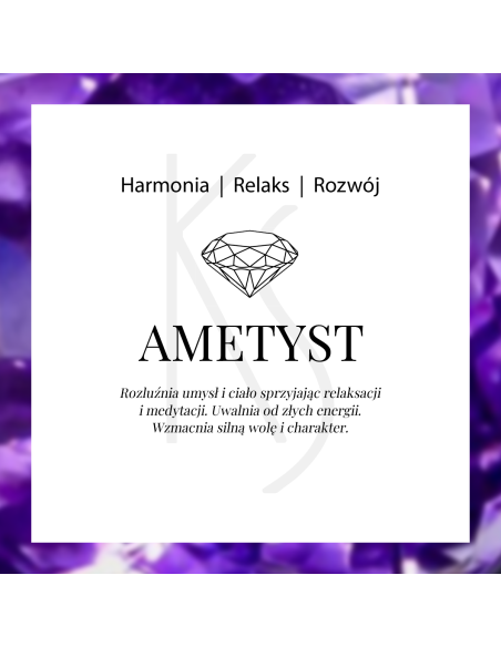 Cocktail - Srebrny pierścionek z ametystem i cytrynem