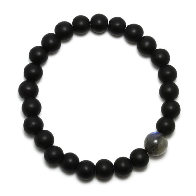 Karma - Bransoletka z czarnym onyksem