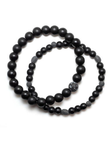 Karma - Bransoletka z czarnym onyksem
