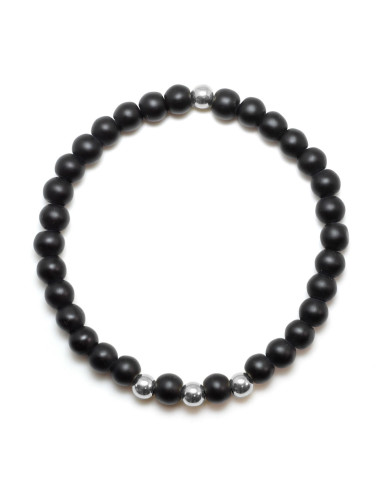 Karma - Bransoletka z czarnym onyksem
