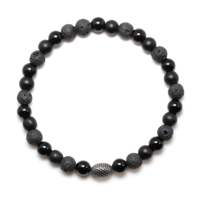 Karma - Bransoletka z czarnym onyksem