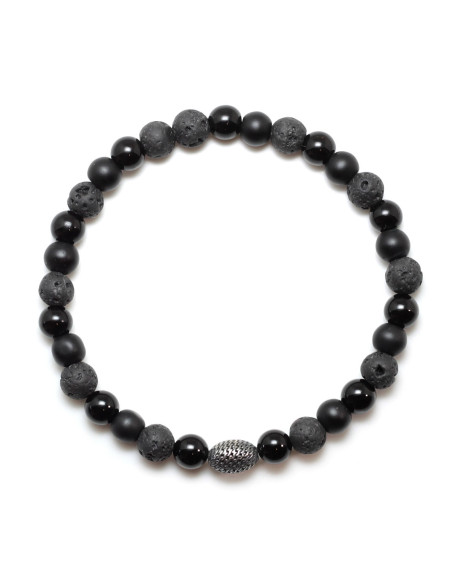 Karma - Bransoletka z czarnym onyksem