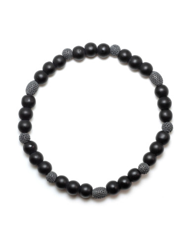 Karma - Bransoletka z czarnym onyksem