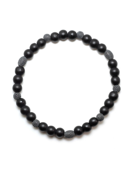 Karma - Bransoletka z czarnym onyksem
