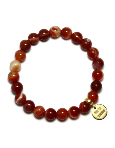 Karma - Bransoletka z agatem