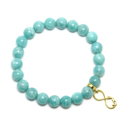 Karma - Bransoletka z amazonitem