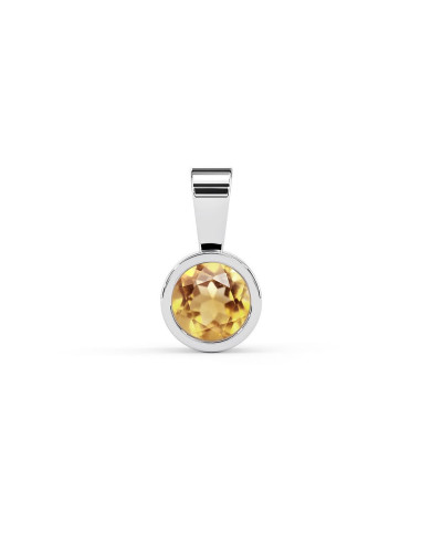 Stack me - Srebrna zawieszka z cytrynem