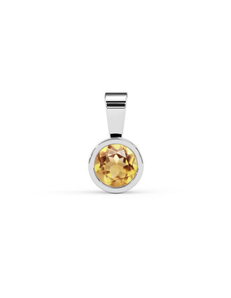 Stack me - Srebrna zawieszka z cytrynem