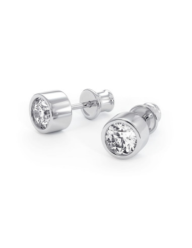 Stack me - Srebrne kolczyki z zielonym onyksem