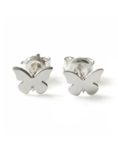 Play - Srebrne kolczyki motylki