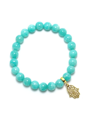 Karma - Bransoletka z amazonitem
