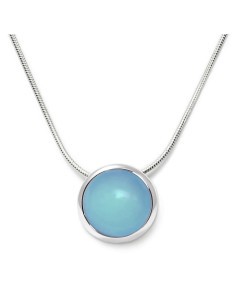 Candy - Srebrny naszyjnik z chalcedonem