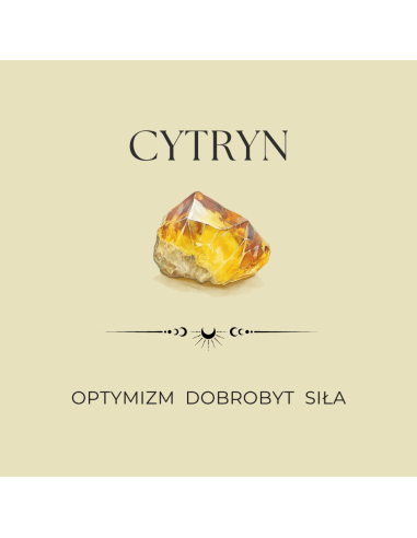 Aura - Bransoletka srebrna XL z cytrynem