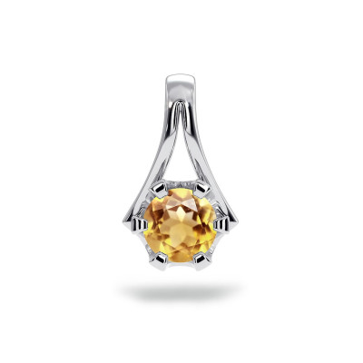 Royal - Srebrna zawieszka z cytrynem