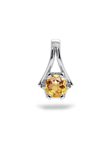 Royal - Srebrna zawieszka z cytrynem