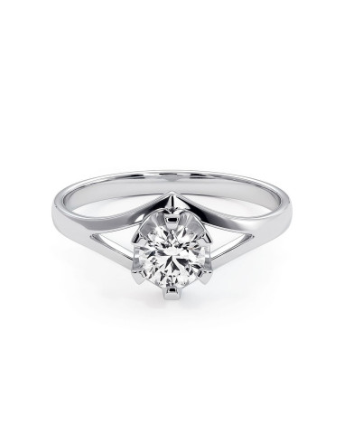 Royal - Srebrny pierścionek z oliwinem